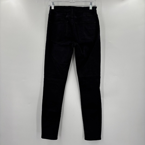 Agolde Mid Rise Skinny Jeans Black Size 27 - Picture 6 of 6